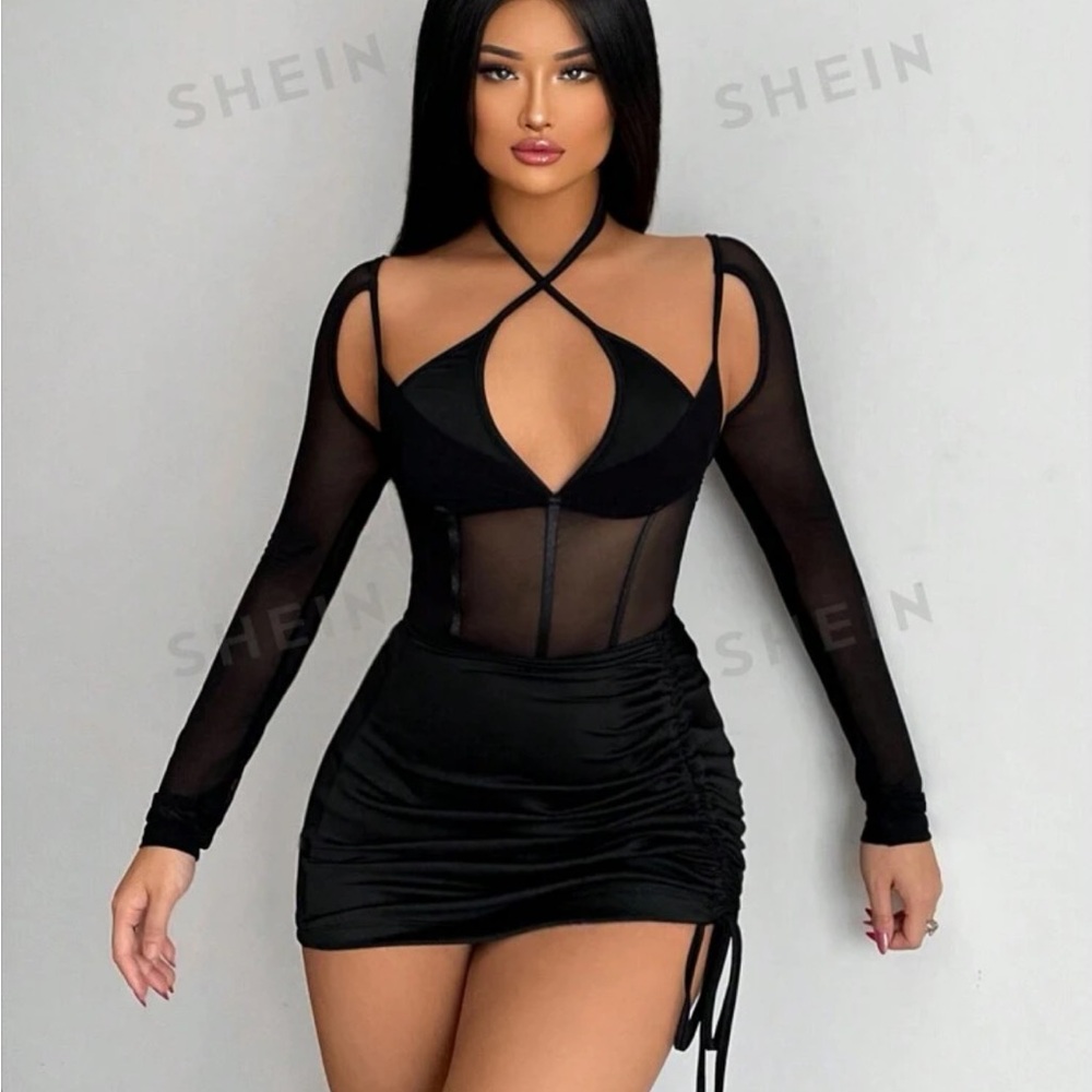 Black dress from SHEIN